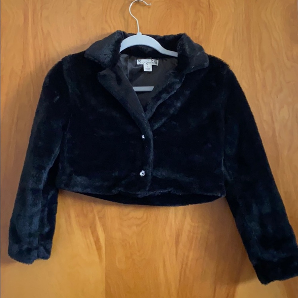 Girls Fur Jacket